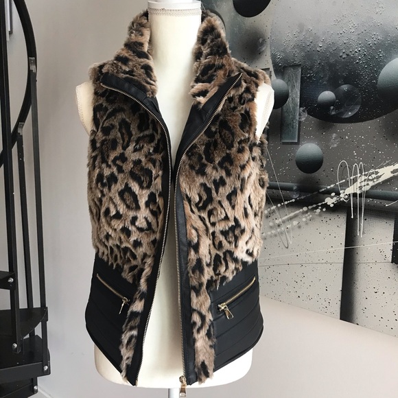 Ci sono vest faux fur Clearance